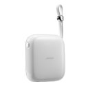 Powerbank 10000mAh Jelly Series 22.5W kabel Iphone Lightning biały