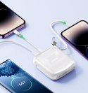 Powerbank 10000mAh Jelly Series 22.5W kabel Iphone Lightning biały