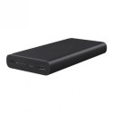 Powerbank bezprzewodowy z ładowarką indukcyjną 10000mAh 22.5W Qi QC PD czarny