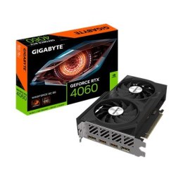 Gigabyte | GV-N4060WF2OC-8GD 1.0 | NVIDIA | 8 GB | GeForce RTX 4060 | GDDR6 | Ilość portów HDMI 2 | PCI-E 4.0 | Prędkość taktowa