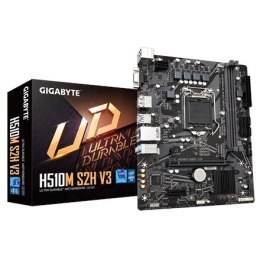 Gigabyte | H510M S2H V3 1.0 M/B | Rodzina procesorów Intel | Gniazdo procesora LGA1200 | DDR4 DIMM | Gniazda pamięci 2 | Obsługi