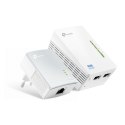 TP-LINK | Zestaw adapterów Powerline | TL-WPA4220 KIT | 10/100 Mbit/s | Porty Ethernet LAN (RJ-45) 2 | 802.11n | 2.4GHz | Prędko