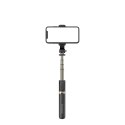 Selfie Stick teleskopowy statyw do zdjęć + pilot Bluetooth czarny