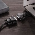 Adapter konwerter przejściówka DB9 RS-232 na USB - czarny