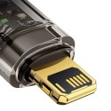 Explorer Series kabel przewód USB Iphone Lightning 2.4A 2 m czarny