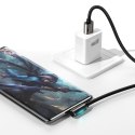 Kabel przewód dla graczy kątowy Legendary USB - USB-C 66W 1m - czarny