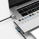 Kabel przewód dla graczy kątowy Legendary USB - USB-C 66W 1m - czarny