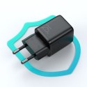 Mała szybka ładowarka zasilacz USB-C PD 5-12V 25W - czarny