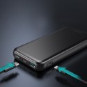 Lekki Powerbank 10000mAh 18W QC PD USB / USB-C - czarny