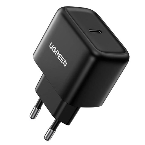 Szybka i mocna ładowarka sieciowa do telefonu USB-C PD PPS 25W - czarny