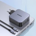 Szybka ładowarka sieciowa GaN USB 2x USB-C 140W + kabel USB-C 1.5m