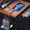 Szybka ładowarka sieciowa GaN USB 2x USB-C 140W + kabel USB-C 1.5m