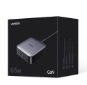 Szybka ładowarka sieciowa biurkowa Nexode 2x USB-C 2x USB-A 65W 2m - szara