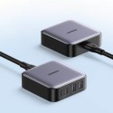 Szybka ładowarka sieciowa biurkowa Nexode 2x USB-C 2x USB-A 65W 2m - szara