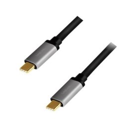 Logilink | Kabel USB-C | Męski | 24-pinowy USB-C | Męski | Czarny | 24-pinowy USB-C | 1 m