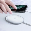 Bezprzewodowa ładowarka Jelly Qi 15W do telefonu słuchawek + kabel USB - USB-C biały