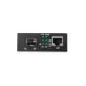 Digitus | Konwerter mediów Gigabit Ethernet, otwarte gniazdo SFP, bez modułu SFP | DN-82130 | SFP | port 10/100/1000 Mb/s