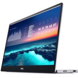 Monitor Dell P1424H o przekątnej 14 cali, dostarcza doskonałą jakość obrazu dzięki technologii LCD i rozdzielczości FHD. Proporc