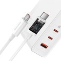 GaN5 Pro szybka ładowarka 2x USB-C + USB 140W biała