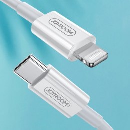 Kabel do szybkiego ładowania iPhone USB-C - Lightning certyfikat MFI PD 3A 1.2m biały