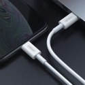 Kabel do szybkiego ładowania iPhone USB-C - Lightning certyfikat MFI PD 3A 1.2m biały