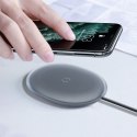 Bezprzewodowa ładowarka Jelly Qi 15W do telefonu słuchawek + kabel USB - USB-C czarny