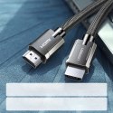 Kabel przewód HDMI 2.1 8K 4K 3D 48Gbps HDR VRR QMS ALLM eARC QFT 5m szary