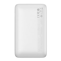 Powerbank Bipow Pro 20000mAh 22.5W z kablem USB - USB-C 3A 0.3m biały