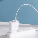 Szybka ładowarka sieciowa Xiaomi Travel Charger Combo USB / USB-C 33W PD biała