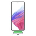 Etui pokrowiec z paskiem do Galaxy A53 5G Strap Silicone Cover biały