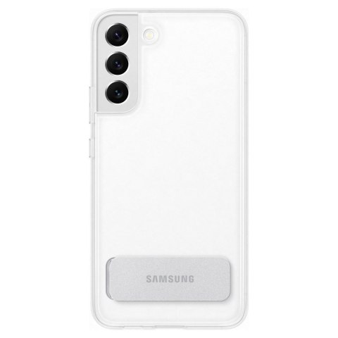 Etui pokrowiec z podstawką do Galaxy S22+ Standing Cover przezroczysty