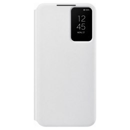 Futerał etui antybakteryjne z inteligentną klapką do Galaxy S22+ biały