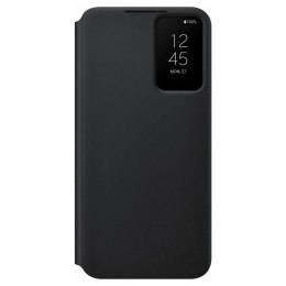 Futerał etui antybakteryjne z inteligentną klapką do Galaxy S22+ czarny