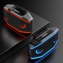 Głośnik bezprzewodowy 5W wodoodporny IP7 Bluetooth 5.0 RGB czarny