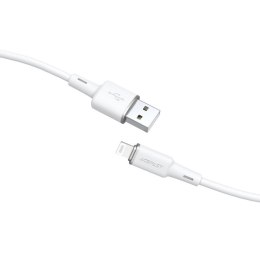 Kabel przewód do iPhone MFI USB - Lightning 2.4A 1.2m biały