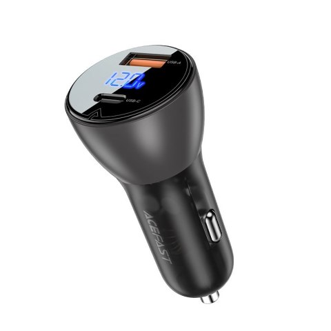 Ładowarka samochodowa 63W 12V USB-C USB SFCP czarny