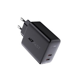 Ładowarka sieciowa 2x USB-C 40W PPS PD QC 3.0 AFC FCP biały