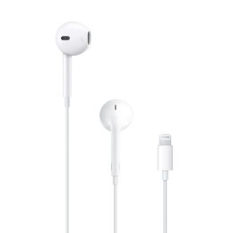 Słuchawki douszne Apple EarPods z końcówką Lightning do iPhone białe