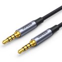 Kabel przewód audio AUX mini jack 3.5mm męski 3m czarny