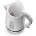 Gorenje | Kettle | K17WE | Electric | 2200 W | 1.7 L | Plastic + metal | 360° rotational base | White