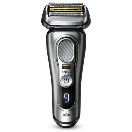 Braun | Shaver | 9477CC | Operating time (max) 50 min | Wet & Dry | Silver