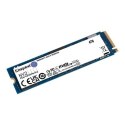 Kingston | SSD | NV2 | 4000 GB | Format SSD M.2 2280 | Interfejs SSD PCIe 4.0 x4 NVMe | Prędkość odczytu 3500 MB/s | Prędkość za