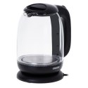 Mesko | Kettle | MS 1302b | Electric | 2200 W | 1.7 L | Glass | 360° rotational base | Black