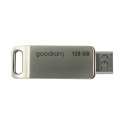 Pendrive 128GB dwa złącza USB 3.2 + USB-C OTG ODA3 srebrny