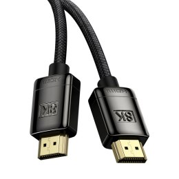 Wytrzymały elastyczny kabel HDMI 2.1 8K High Definition Series 1m czarny