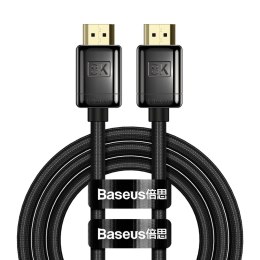 Wytrzymały elastyczny kabel HDMI 2.1 8K High Definition Series 2m czarny