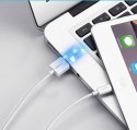 Kabel przewód do iPhone USB - Lightning MFI 1m 2.4A biały