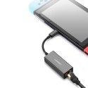 Zewnętrzna karta sieciowa LAN RJ45 - USB-C 1 Gigabit Ethernet - szary