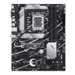 Asus | PRIME B760-PLUS | Gniazdo procesora LGA1700 Socket | Typ chipsetu Intel B760 | Technologia obsługiwanej pamięci RAM DDR5