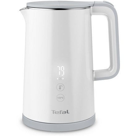 TEFAL | Czajnik | Sense KO693110 | Elektryczny | 1800 W | 1,5 L | Dwuwarstwowy | Podstawa obrotowa 360° | Biały